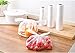 ZHOUWHJJ Mini Countertop Brushed Stainless Steel Swing Lid Trash Can Set, Come with Trash Bag, 1.5 L / 0.40 Gal, Multiple Color Options, Pink