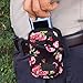 USA Gear Small Digital Camera Case with Wrist Strap, Belt Loop - Camera Case Small Compact Compatible with Canon Powershot Elph, Case G7 Mark iii, Nikon Coolpix, Cybershot, Pixpro and more (Floral)