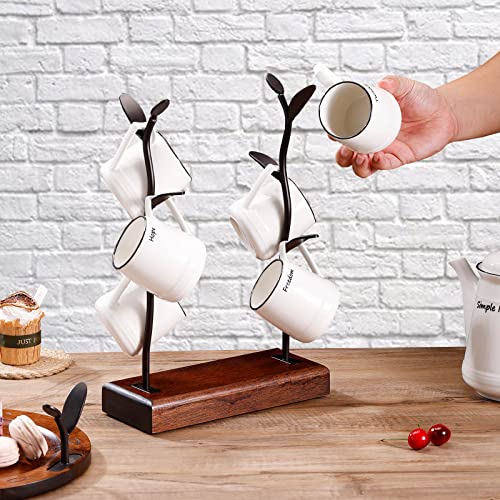 Livememory Coffee Mug Tree , Mug Tree Holder for Counter Coffee Mug
