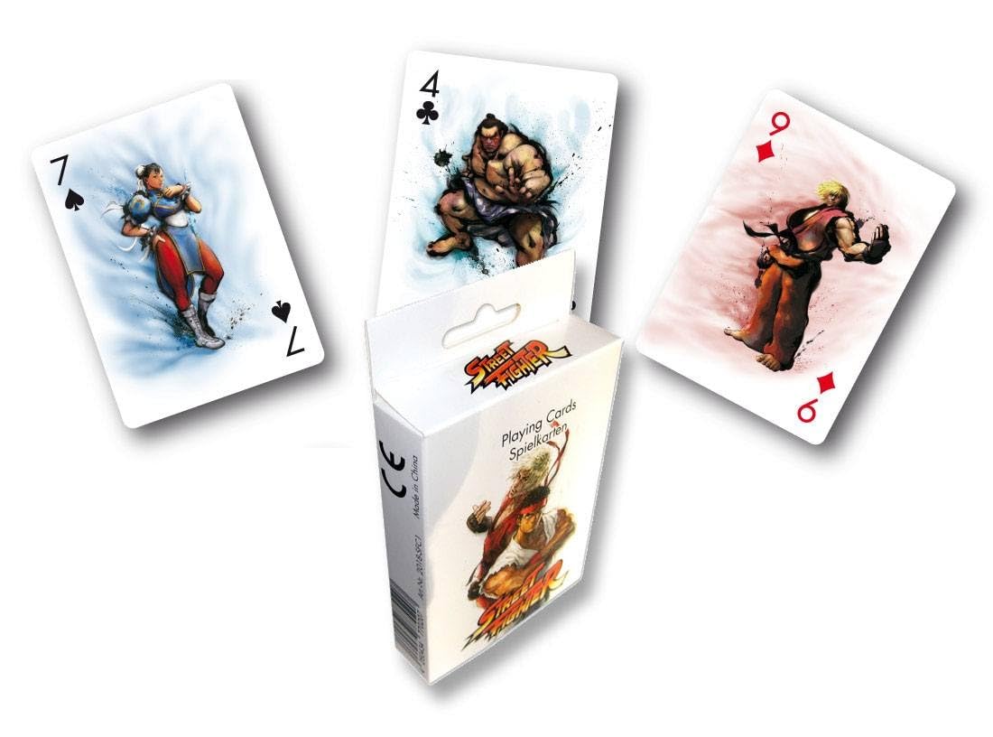 Street Fighter - 54 Playing Cards Deck - Original & official licensed - Capcom
