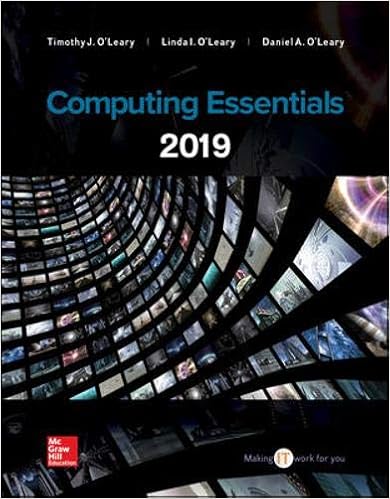 Amazon Com Computing Essentials 2019 9781260096057 O Leary Timothy O Leary Linda O Leary Daniel Books