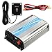 GIANDEL 1200Watt Power Inverter 12V DC to 110V 120V AC with 20A Solar Charge Controller Remote Control Dual AC Outlets & USB Port for RV Truck Solar System