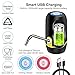 Water Bottle Pump, Electric Drinking Water Pump Portable USB Charging Water Dispenser Water Bottle Dispenser for Universal 5 Gallon Bottle (black)