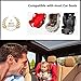 Travel Tray - Car Seat Travel Tray – Car Travel Organizer Tray for Toddlers - Useful Adjustable Flap – Waterproof Fabric - Accessories Holder for Kids - Compatible with most Car Seat for Kids