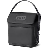 YETI Daytrip Insulated Lunch Bag for Adults - 6L Soft Cooler, Charcoal | Magnetic Closure, Weather-Resistant, Fold-Flat Storage, Holds 9 Cans, Work or Travel Ready