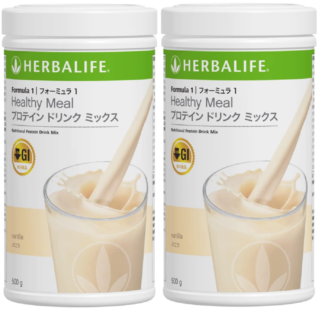 Herbalife Formula 1 Shake Mix - Meal replacement shake mix for weight control and healthy nutrition (550g, Vanilla Cream) (550, vanilla)