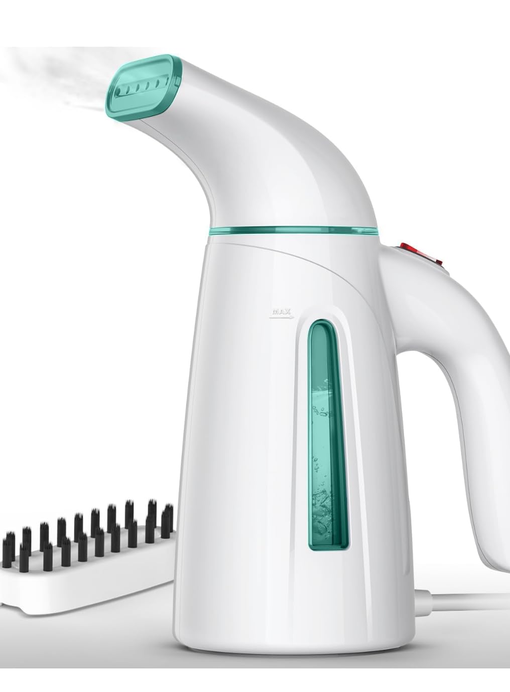 OGHom Steamer for Clothes, Portable Handheld Clothing Garment Steamer, 240ml Large Capacity 700W Travel Steam Iron 30 Second Fast Heat Up (Cyan)