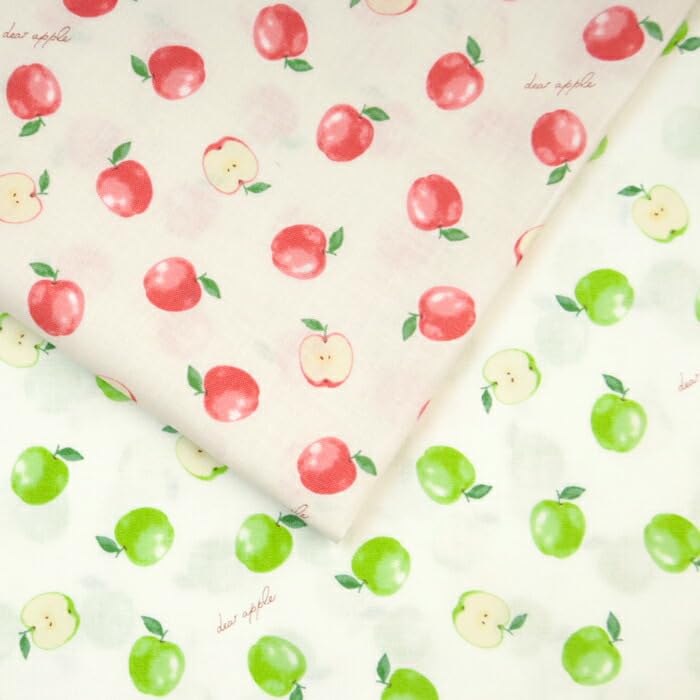 dear Apple Seating Fabric, 19.7 inches (50 cm) Units