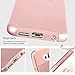 Hinpia Galaxy S6 Case (Not Fit S6 Edge/ S6 Edge Plus) 2 in 1 Dual Layer Heavy Duty Rugged Shockproof Slim Protective Hard Soft Rubber Bumper Case Cover for Samsung Galaxy S6 (Rose Gold)