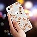 Coolwee for iPhone XR Case Rose Gold Pineapple Case Shiny Glitter Women Girls Men Foil Clear Design Plastic Hard Back Case Soft TPU Bumper Protective Case Cover for iPhone XR 6.1 inch Pineapple