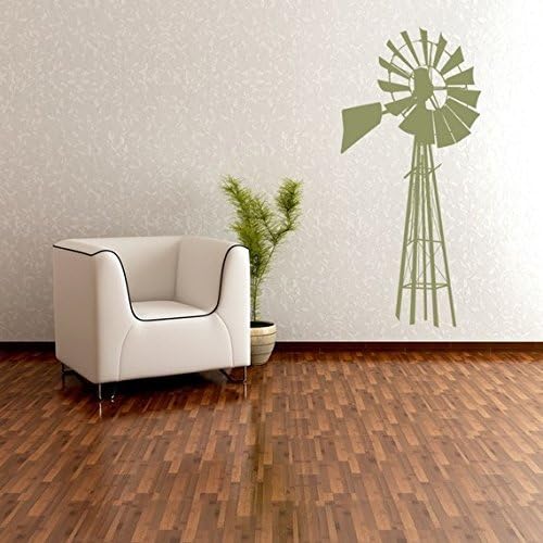 Windmill Wall Decor, Windmill Wall Art, Windmill Decal, Farmhouse Windmill, Cottage Chic Decor, Rustic Wall Decor, Farmhouse Wall Decor