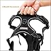 BARKBAY Dog Harness No Pull for Medium Dogs - Adjustable, Reflective, Comfortable, No Choke, Heavy-Duty - Perfect for Outdoor Training, Walking, and Hiking - Strong & Durable - M & Black