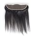 OYM HAIR Brazilian virgin hair Straight Lace Frontal With Baby Hair Brazilian Human Hair Full Frontal Lace Closure 13x4 Ear To Ear Free Part