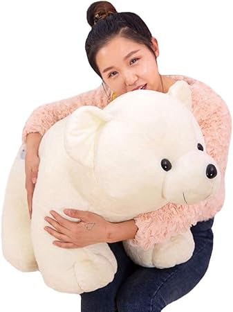 Tikenbst Polar Bear Plush Stuffed Animals Dolls Room Bed Decor Stuffed Animal Toys Xmas Present 23cm Amazon Co Uk Kitchen Home