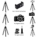 Flexible Camera Tripod, UBeesize 12 Inch Mini Tripod Stand GoPro/Action Cam/DSLR Canon Nikon Sony, Smartphone Tripod Stand with Cell Phone Holder, Compatible with iPhone/Android - Waterproof