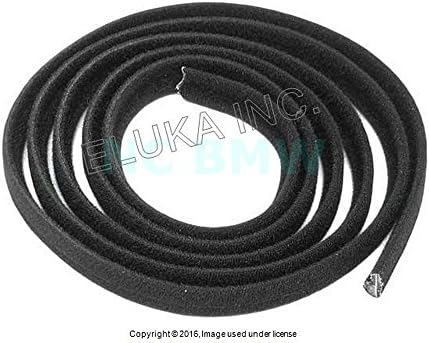 Porsche Front Sunroof Seal (Velvet Strip) Long Section 911 911 Carrera 911 Carrera 2 911 Carrera 4