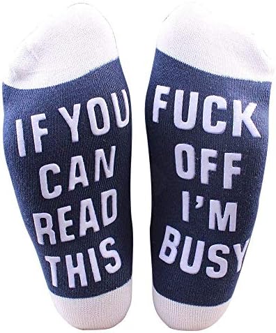 IF You Can Read This Bring me Some Wine Phrase -Letter Print Cotton Socks Funny Wine Accessory for Women - Birthday, Housewarming