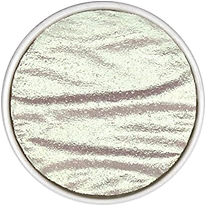 Coliro Finetec Pearlcolors : Mica Watercolour Paint : 30mm Refill : Green Pearl M1200-90