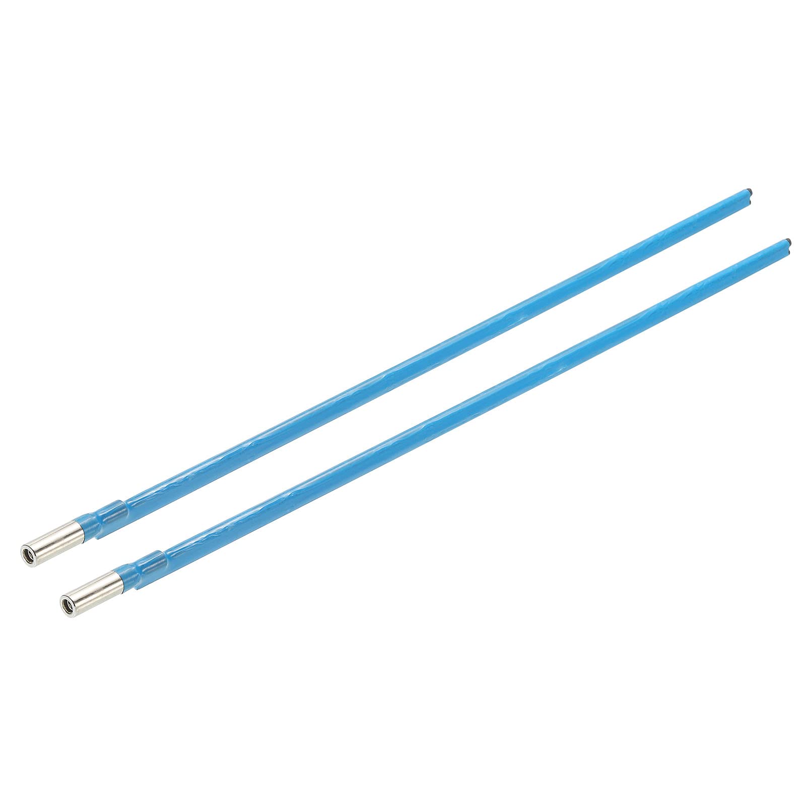 PATIKIL Two Way Rod Type Guitar Rod Acoustic Guitar Tools 420mm Steel with L-Wrench for Electric Bass Guitar Pack of 2