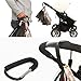2 XLarge Carabiner Aluminum Stroller Hook, Great Organizer Assistant Clip Hanger for Mommy Or Daddy to Hang Diaper, Shopping Bags, Purses and More (Pink)