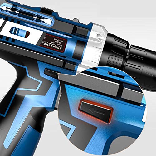 KUANDARYJ Akku-Schlagbohrschrauber, Akkubohrschrauber mit LED Licht Akku-Bohrschrauber/Akkuschrauber Starke Motivation… – Bild 3