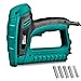 Electric Brad Nailer, NEU MASTER Staple Gun N6033 with Contact Safety and Power Adjustable Knob for Upholstery and Home Improvement, Includes 400pcs Staples and 100pcs Nails