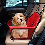 Dr.Memory Pet Car Seat cover Carrier Airline Approved For Dogs Cat Puppy Small Pets Travel Cage L Size Weight up to 15lbs