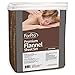ForPro Premium Flannel 3-Piece Massage Sheet Set, Chocolate, for Massage Tables, Includes Massage Flat Sheet, Massage Fitted Sheet, and Massage Fitted Face Rest Cover