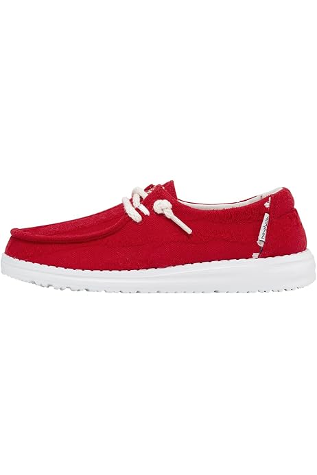 Amazon.com | Hey Dude Women's Wendy Red 
