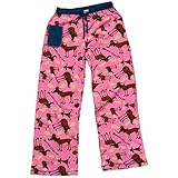 Lazy One Women's Moose-stache PJ Yoga Pant
