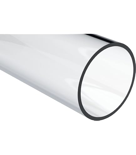 thumbnail image 2 of Polycarbonate Rigid Round Tube, Clear, 1-1/8 ID X 1-3/8 OD 2 of 14