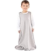 Woolino Toddler Sleeping Bag, 4 Season, Merino Wool and Organic Cotton, Baby Sleep Bag or Sack, 2-4 Years, Earth