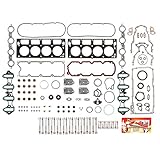 05-11 Chevrolet GMC Buick Cadillac 4.8 & 5.3 MLS Full Gasket Set Head Bolts