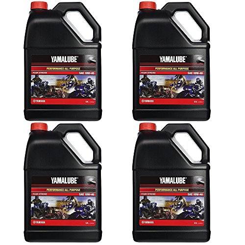 Yamalube All Purpose 4 Four Stroke Oil 10w-40 1 Gallon (4 Gallons)