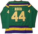 Kooy Fulton Reed #44 Mighty Ducks Movie Hockey Green Jersey