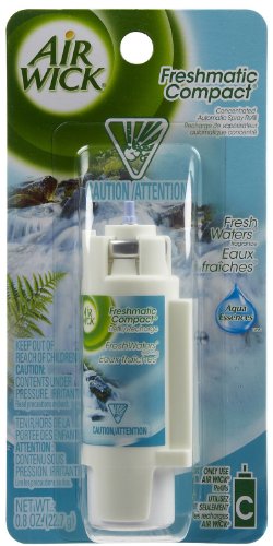 Air Wick FreshMatic Compact i-Motion Automatic Spray Refill, Aqua Essences Fresh Waters Fragrance, .8 oz.