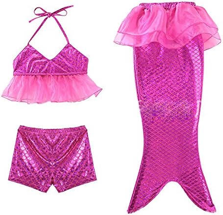 Children Princess Fairytale Little Mermaid Cosplay Outfit Halloween Ariel Costume 7T