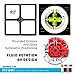Unplugkid QiYi MoFangGe Classic Speed Cube Set - Certified QiYi WCA Quality Competition Speed Cube Bundle | 1x3 Floppy Spinner Pyraminx Pyramid 3x3 Thunderclap 2x2 Qidi | 4 Cube Bags, Strategy Guide
