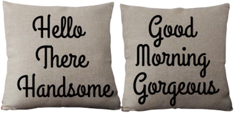 Amazon Com Designyours Custom Hello There Handsome And Good