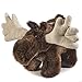Carstens PB201 Plush Moose Kids Coin Bank, Brown Large