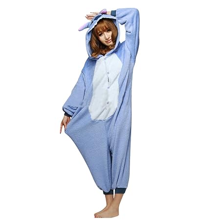Kigurumi Pajamas Pikachu Stitch Dinosaur Giraffe Panda Unisex Adult Cosplay Costume Animal Pyjamas Onesies Schlafanzug Kostue