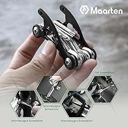 Maarten Bike Multitool, 15 in 1 Portable Foldable