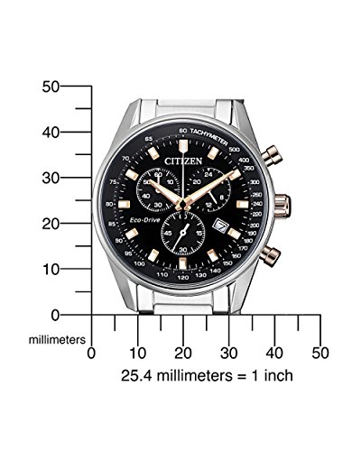 ایگرد | قیمت و خرید CITIZEN Mens Chronograph Quartz Watch with Stainless  Steel Strap AT2396-86E