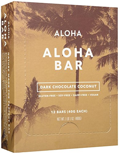 Aloha Snack Bar - Dark Chocolate Coconut - 1.41 Ounces - 12 ct