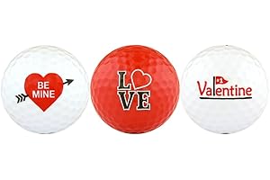 EnjoyLife Inc Be Mine #1 Valentine Variety Golf Ball Gift Set