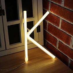 Light Up LED Neon Letter Sign Wall Decorative Neon