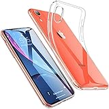 ESR Slim Clear Soft TPU Case for iPhone XR, Flexible Cover [Supports Wireless Charging] Compatible for The iPhone XR 6.1'' (Released in 2018), Clear