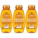 Garnier Hair Care Whole Blends Illuminating Shampoo with Moroccan Argan & Camellia Oils Extracts for Dry Hair, 22 Fl Oz (Pack of 3)