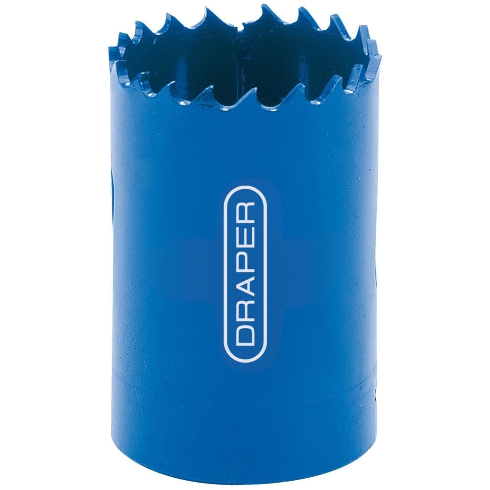 Draper 34757 Expert HSS Bi-Metal Hole Saw Blade, 33mm, Blue