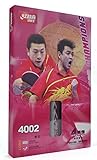DHS Table Tennis Racket 4002, Ping Pong Paddle, Table Tennis Racquets - Shakehand with LANDSON Rubber Protector